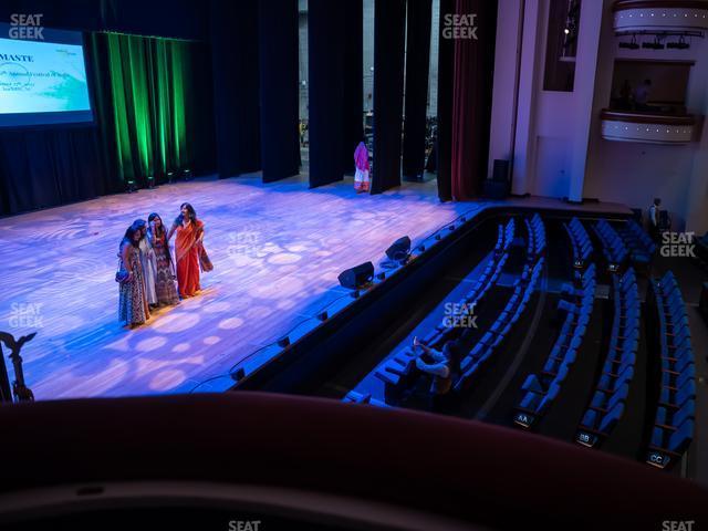 Seating view for Belk Theater at Blumenthal Performing Arts Center Section Grand Tier Box Left 1