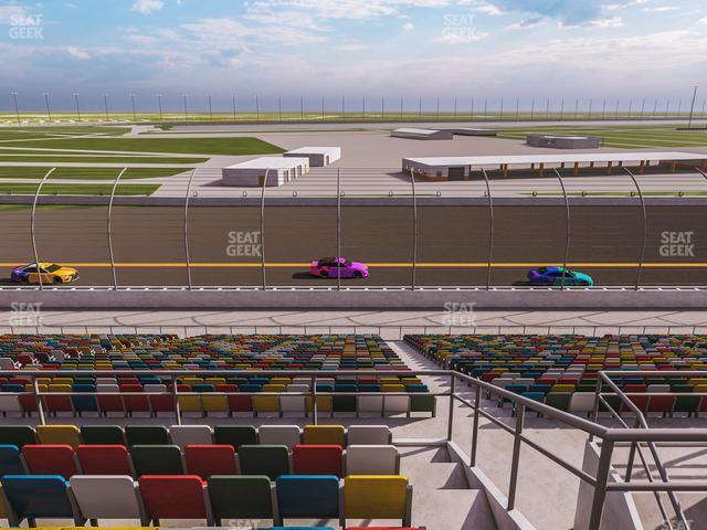 Seating view for Daytona International Speedway Section Back 111