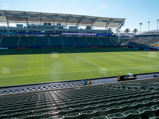 Seating view for Dignity Health Sports Park Section 133