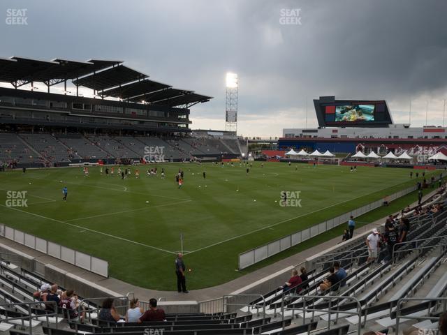 Seating view for Dick's Sporting Goods Park Section 113