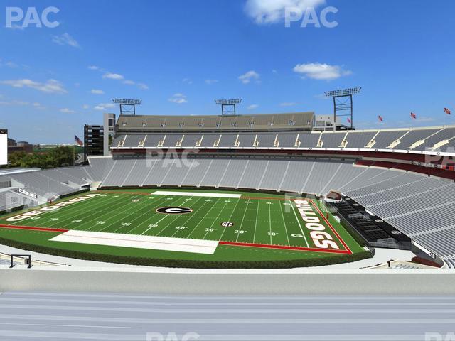 Seating view for Sanford Stadium Section Sky Club 329