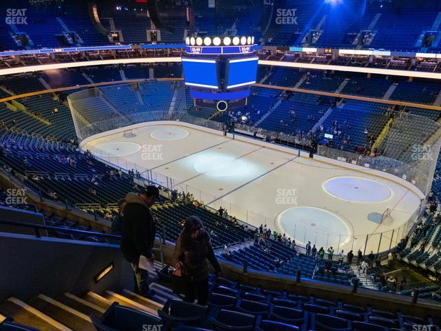 Seating view for KeyBank Center Section 317