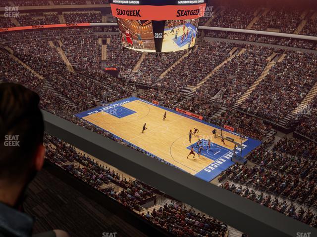 Seating view for Madison Square Garden Section 328