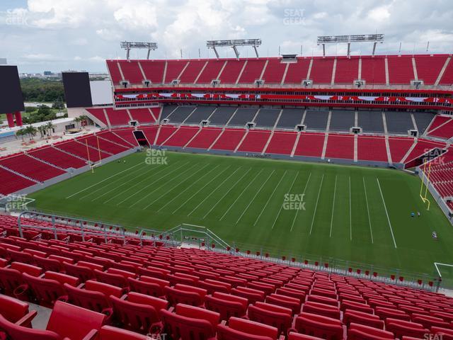 Seating view for Raymond James Stadium Section 338