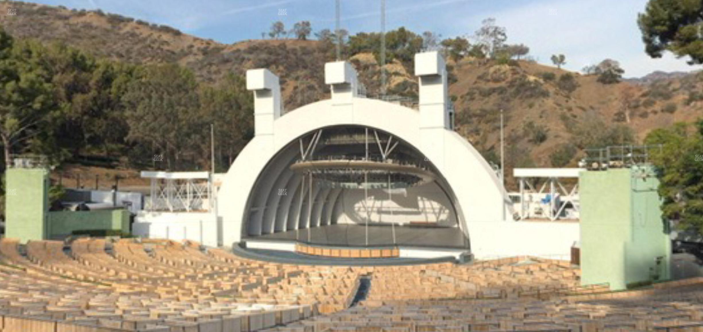 Seating view for Hollywood Bowl Section F 1