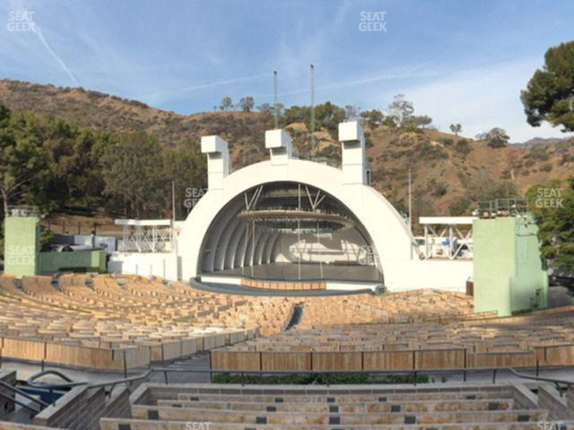 Seating view for Hollywood Bowl Section F 1