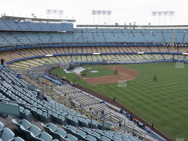 Seating view for Dodger Stadium Section 48 Rs