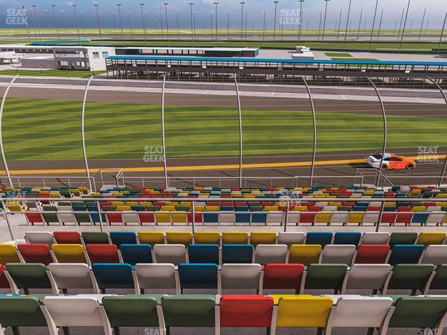 Seating view for Daytona International Speedway Section Back 157