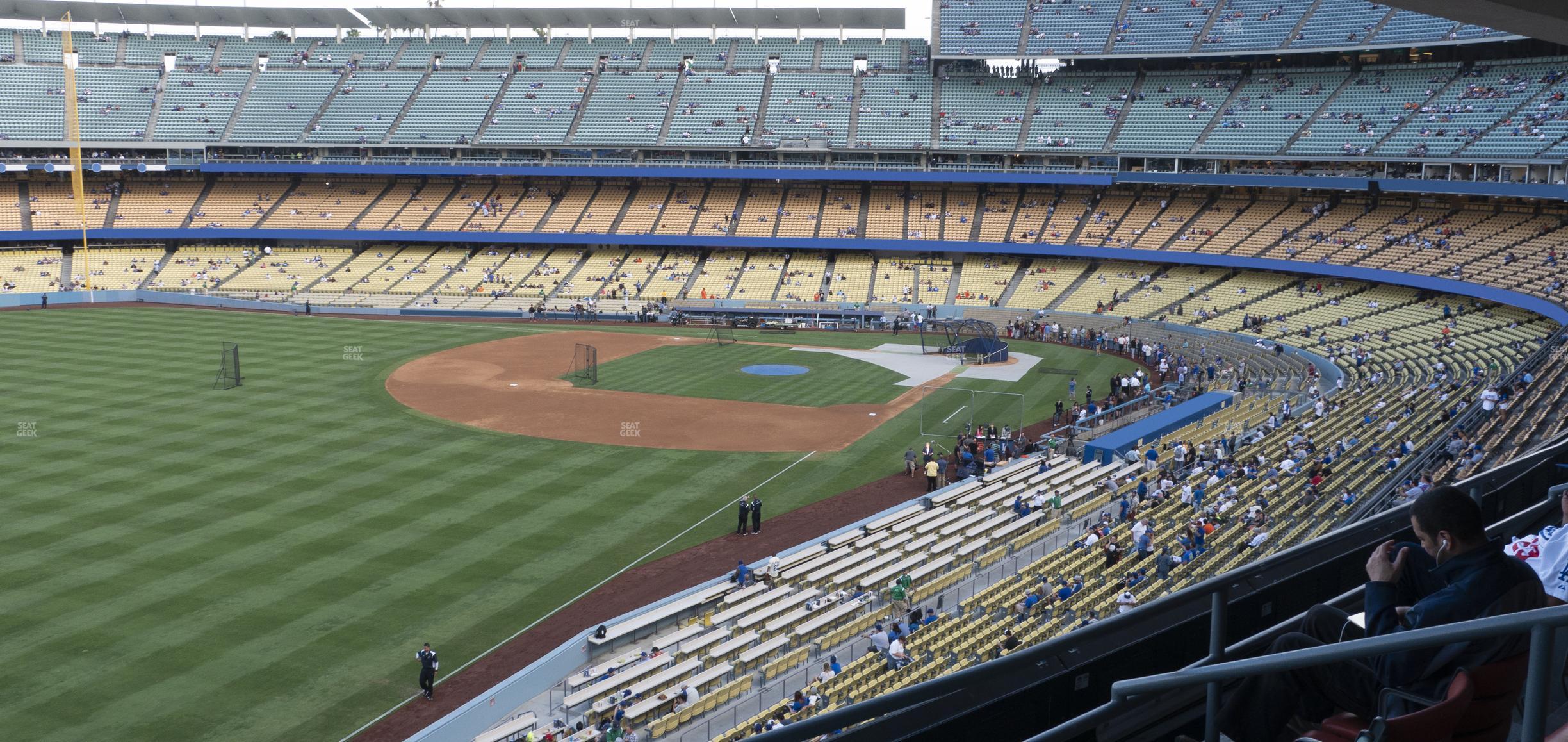 Seating view for Dodger Stadium Section 247 Cl