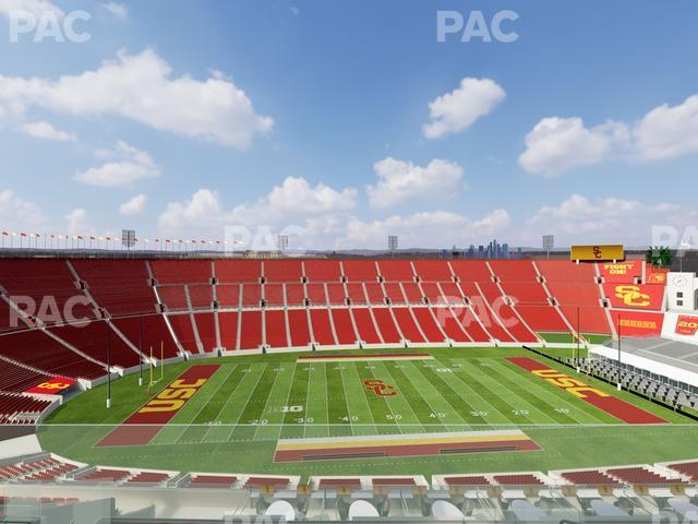 Seating view for Los Angeles Memorial Coliseum Section Suite 514