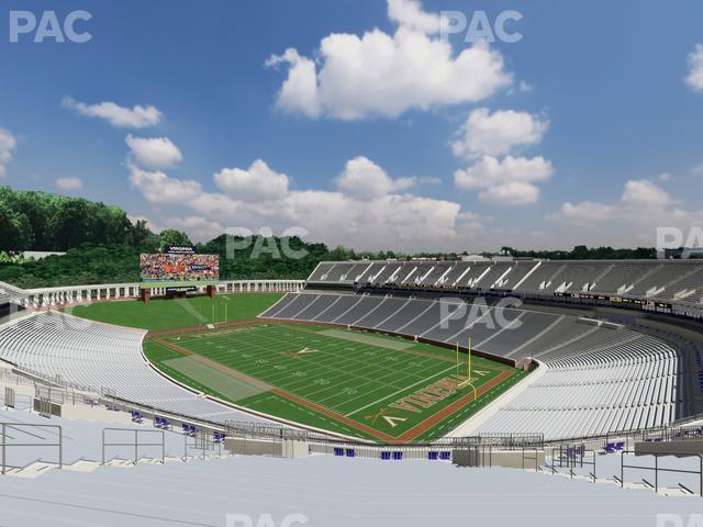 Seating view for Scott Stadium Section 526