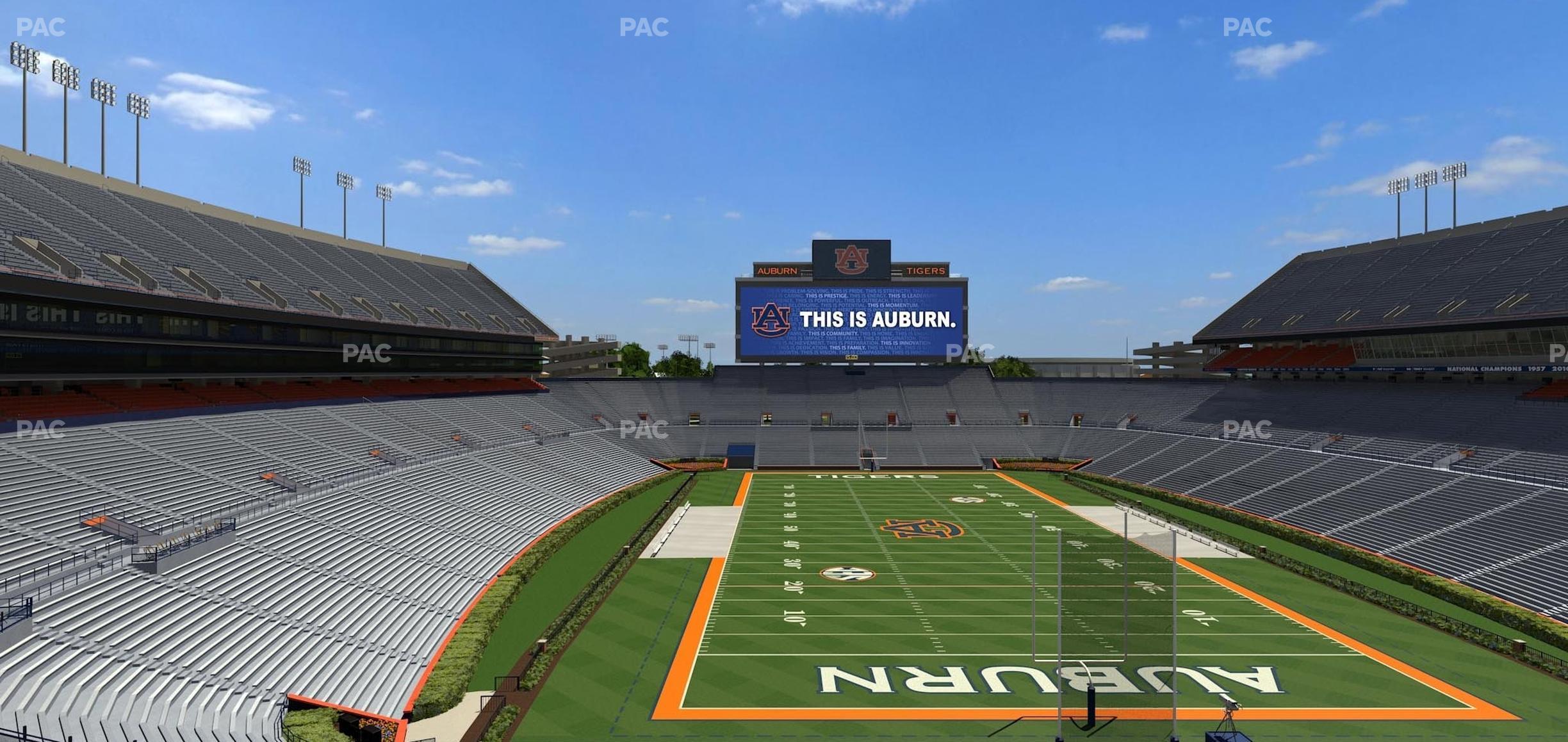 Seating view for Jordan-Hare Stadium Section 39