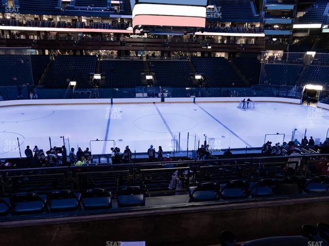 Seating view for Nationwide Arena Section Club 4