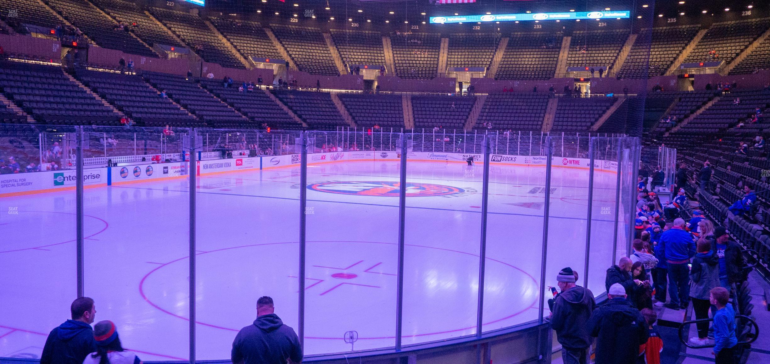 Seating view for Nassau Coliseum Section 8