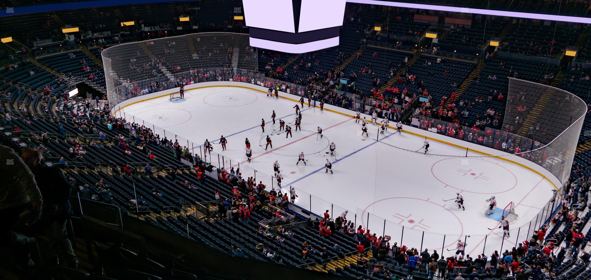 Seating view for Nationwide Arena Section 214