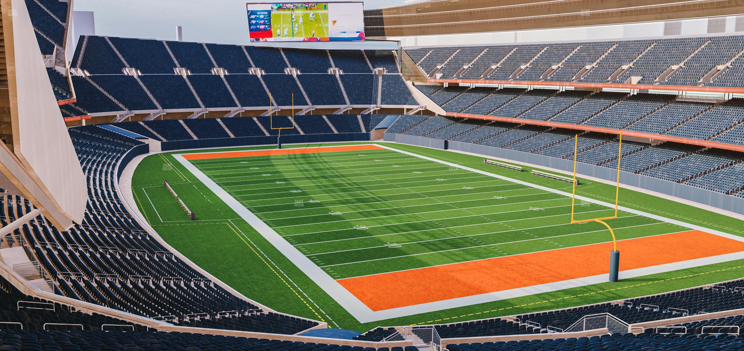 Seating view for Soldier Field Section 326