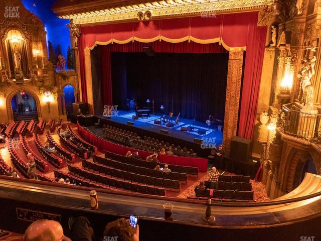 Seating view for Louisville Palace Section Loge 1