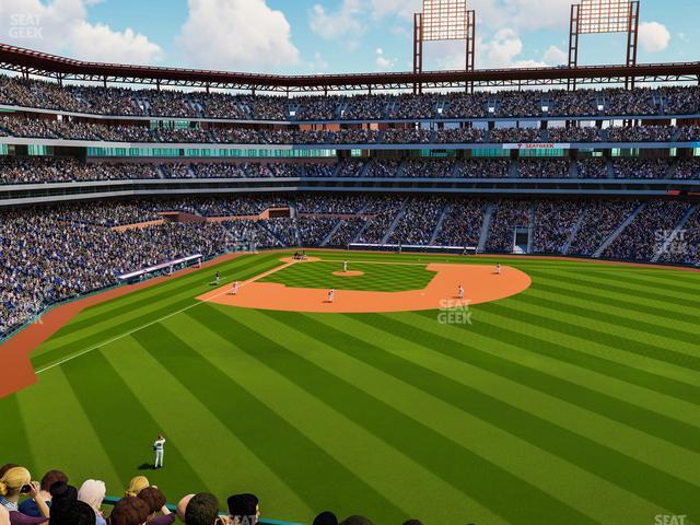 Seating view for Citizens Bank Park Section 202