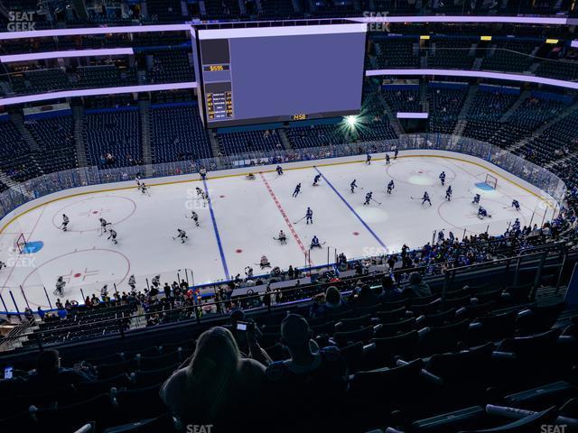 Seating view for Amalie Arena Section 302