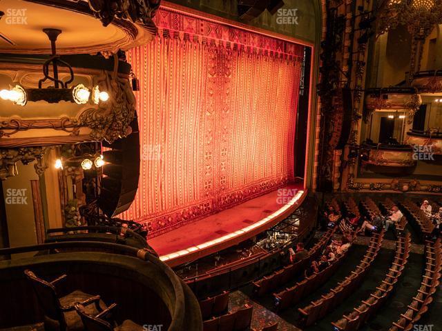 Seating view for New Amsterdam Theatre Section Box 3