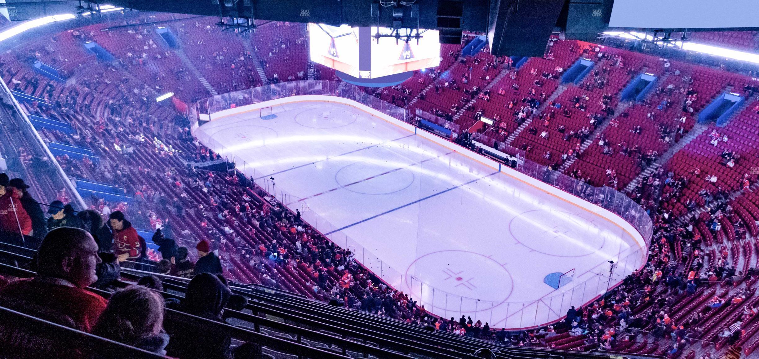 Seating view for Centre Bell Section 414