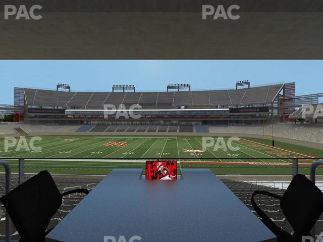 Seating view for TDECU Stadium Section Loge Box 30