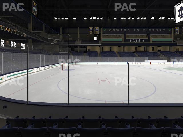 Seating view for Compton Family Ice Arena Section 18