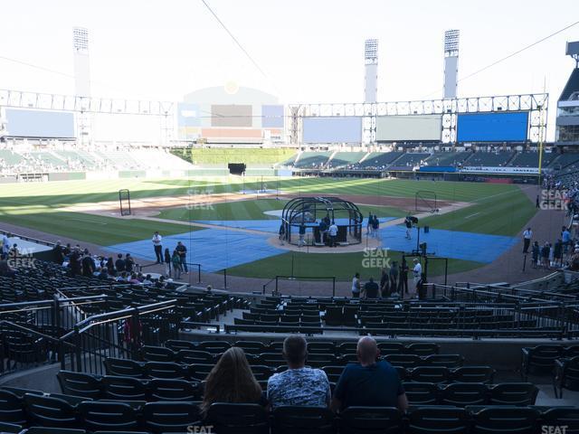 Seating view for Guaranteed Rate Field Section 133