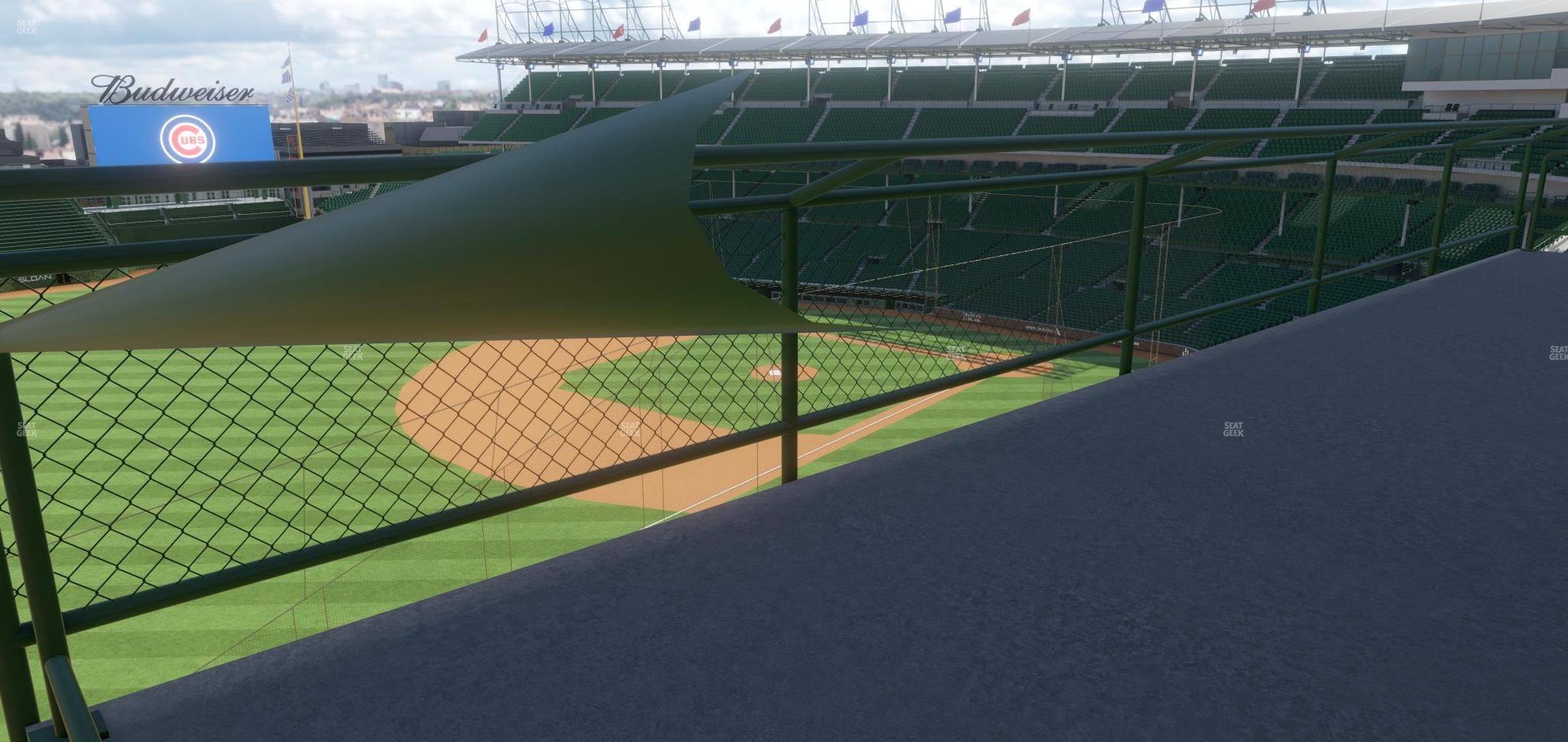 Seating view for Wrigley Field Section 306 Left