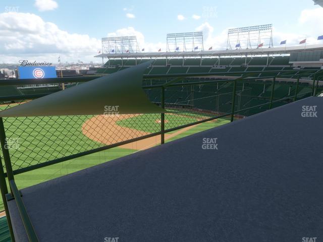 Seating view for Wrigley Field Section 306 Left