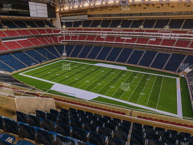 Seating view for NRG Stadium Section 605