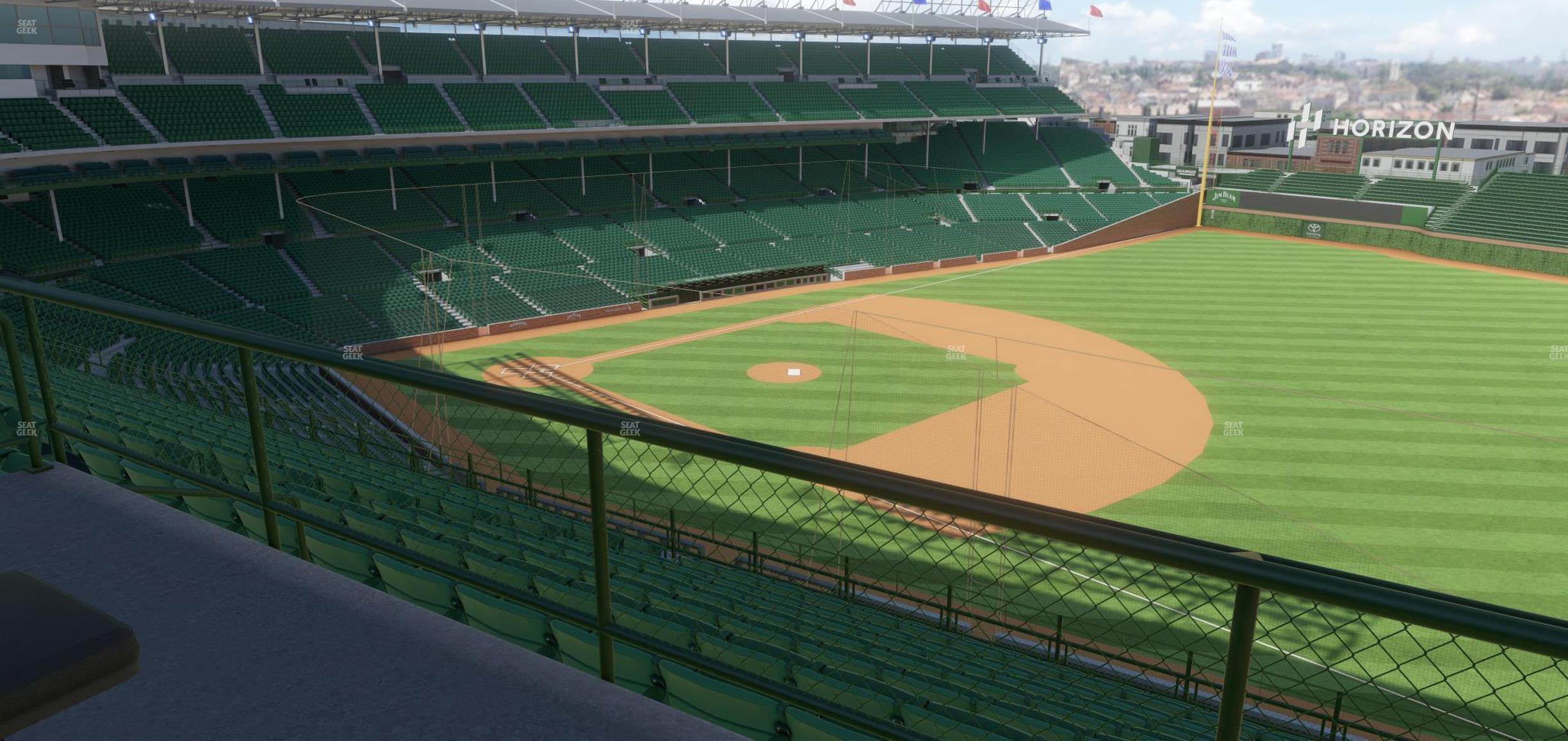 Seating view for Wrigley Field Section 328 Right