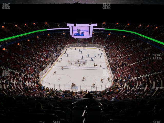 Seating view for Rogers Arena Section 400 E