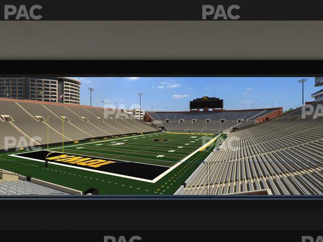 Seating view for Kinnick Stadium Section Ironmen Box 12