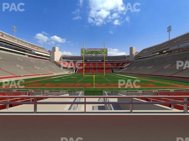 Seating view for Razorback Stadium Section F 5