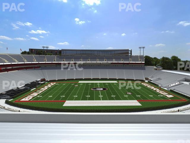 Seating view for Sanford Stadium Section 307