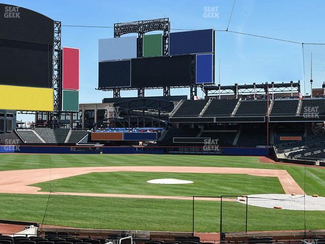 Seating view for Citi Field Section Delta Sky360 Club G