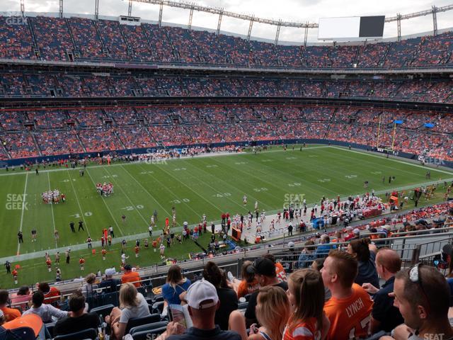 Seating view for Empower Field at Mile High Section 341