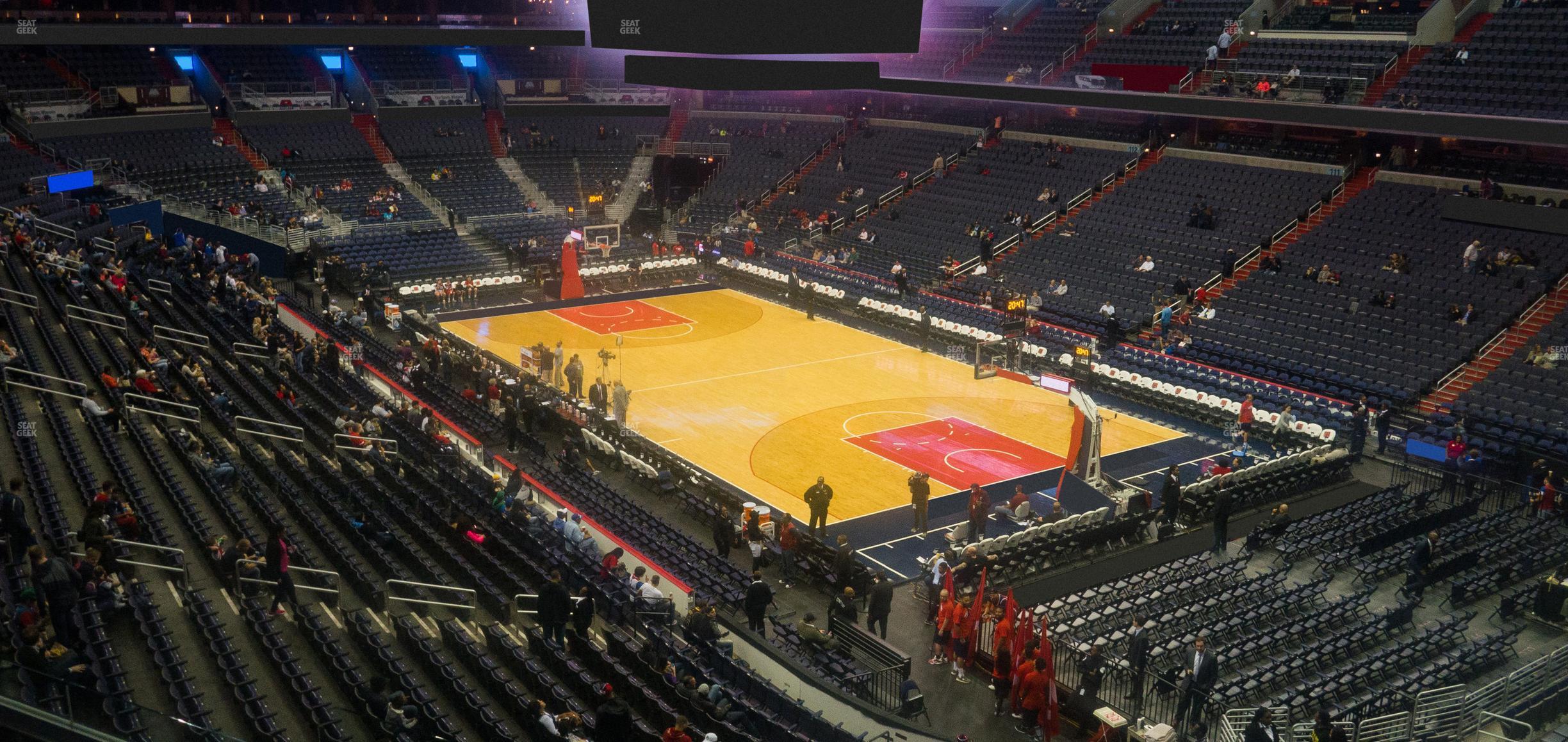 Seating view for Capital One Arena Section 205