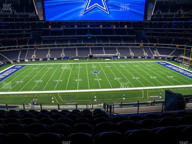 Seating view for AT&T Stadium Section C 336