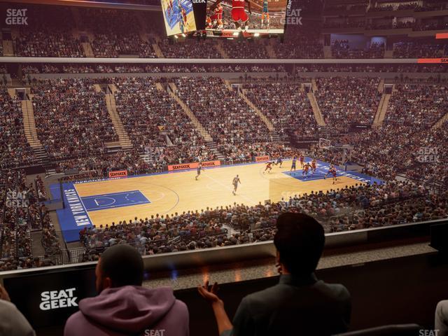 Seating view for Madison Square Garden Section Lexus Level Suite 9