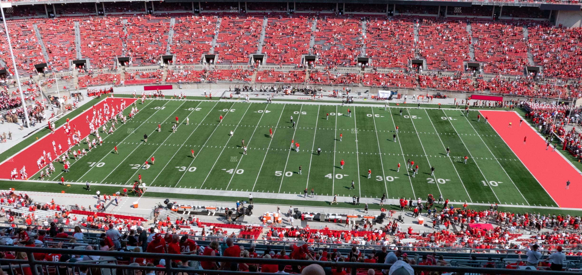 Seating view for Ohio Stadium Section 21 D