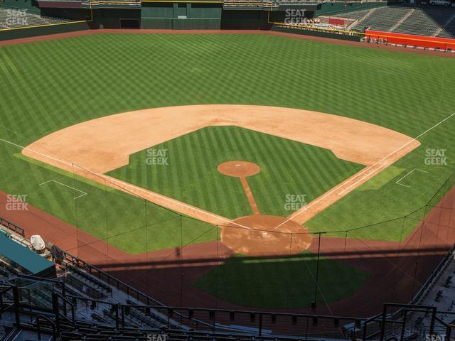 Seating view for Chase Field Section 317