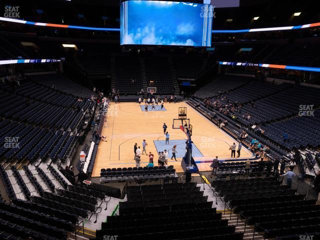 Seating view for FedExForum Section 109 A