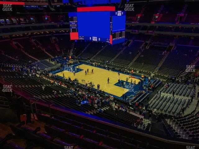 Seating view for Wells Fargo Center Section 204