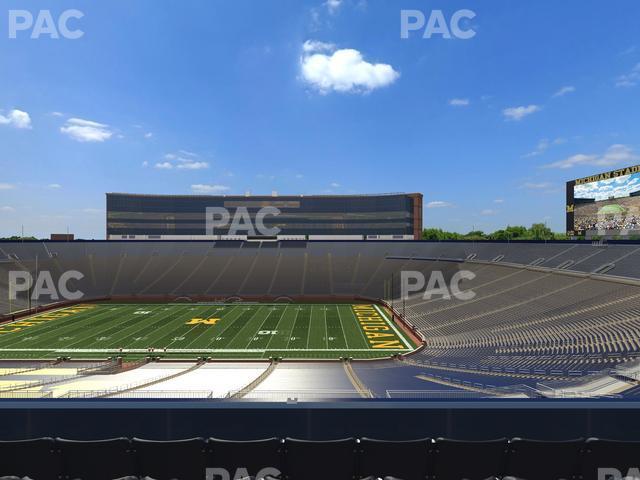 Seating view for Michigan Stadium Section 312