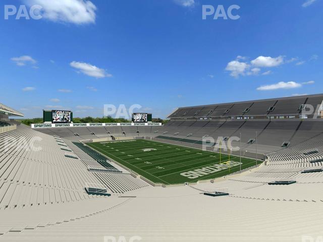 Seating view for Spartan Stadium (Michigan) Section 19