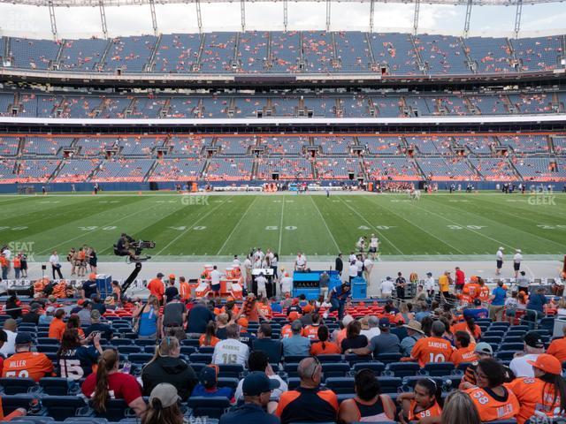 Seating view for Empower Field at Mile High Section 105