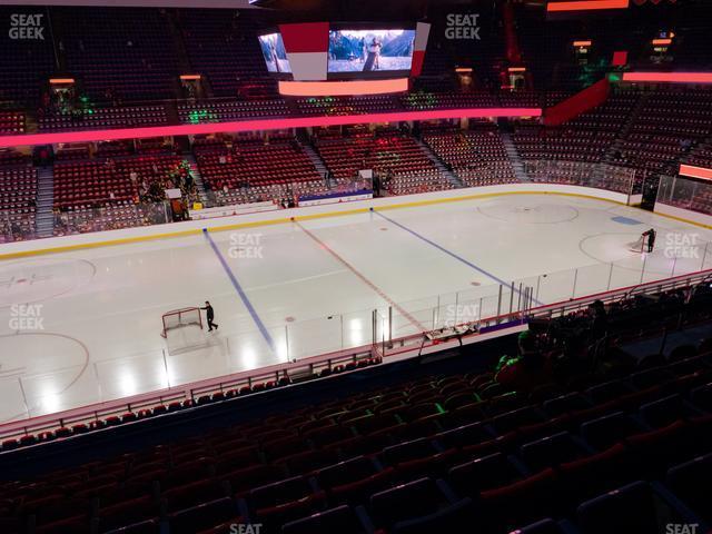 Seating view for Scotiabank Saddledome Section 225