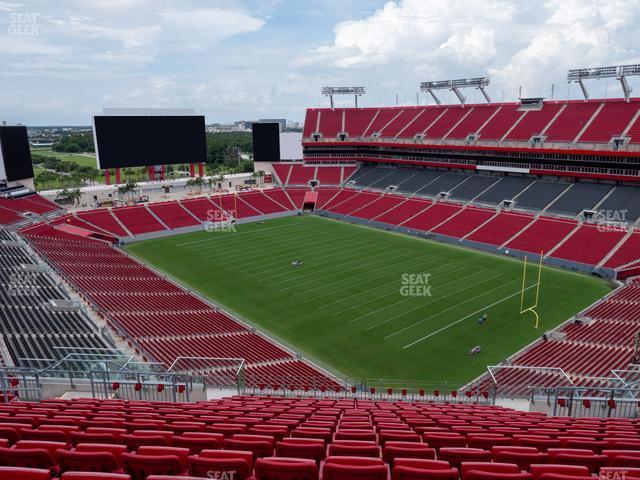 Seating view for Raymond James Stadium Section 343